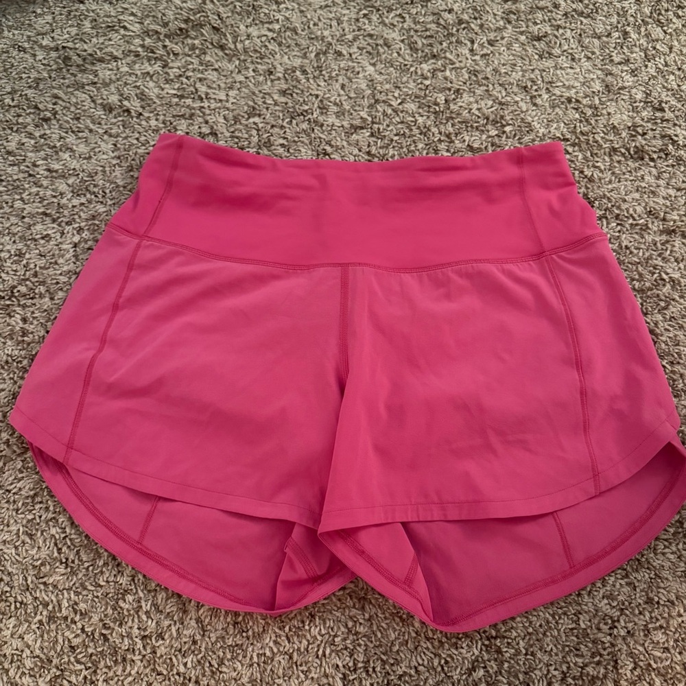 Lululemon Speed Up High Rise Shorts 4”